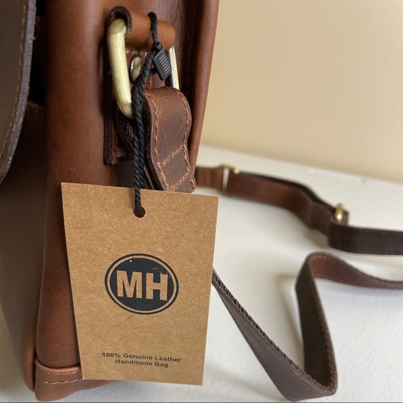 New Montana Hudson Mabel Handcrafted Leather Purse - Picture 6 of 15